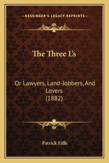 Front cover_The Three L's