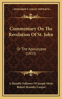 Front cover_Commentary On The Revelation Of St. John