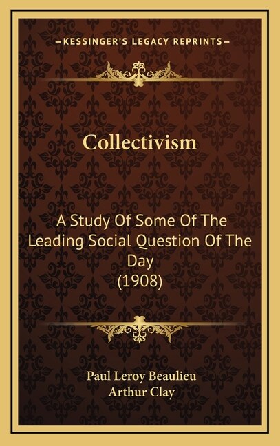 Front cover_Collectivism