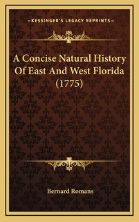 Front cover_A Concise Natural History Of East And West Florida (1775)