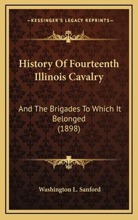 Front cover_History Of Fourteenth Illinois Cavalry