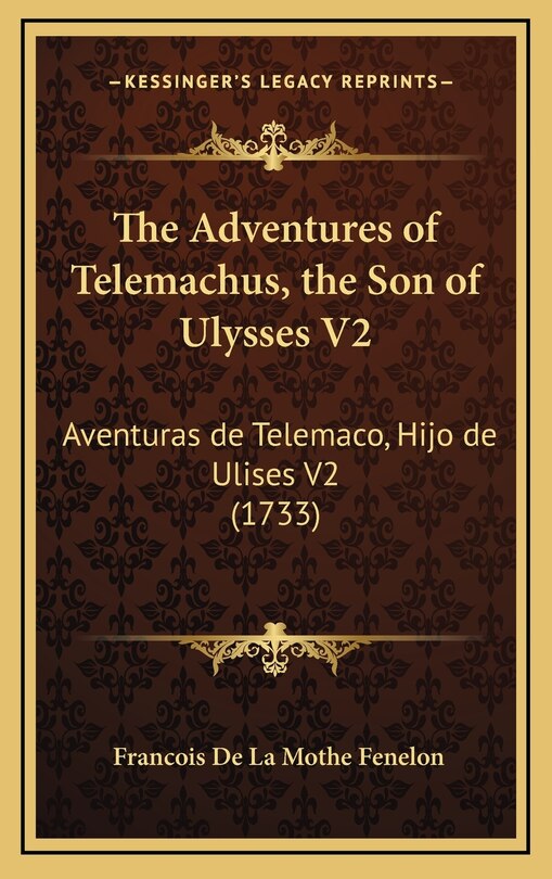 Couverture_The Adventures of Telemachus, the Son of Ulysses V2