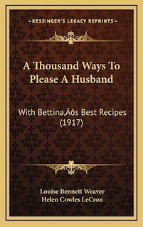 Couverture_A Thousand Ways To Please A Husband