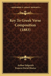 Front cover_Key To Greek Verse Composition (1883)