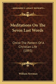 Couverture_Meditations On The Seven Last Words