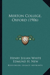 Front cover_Merton College, Oxford (1906)