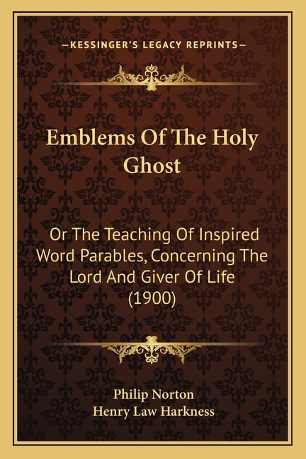 Front cover_Emblems Of The Holy Ghost