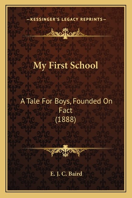 Front cover_My First School