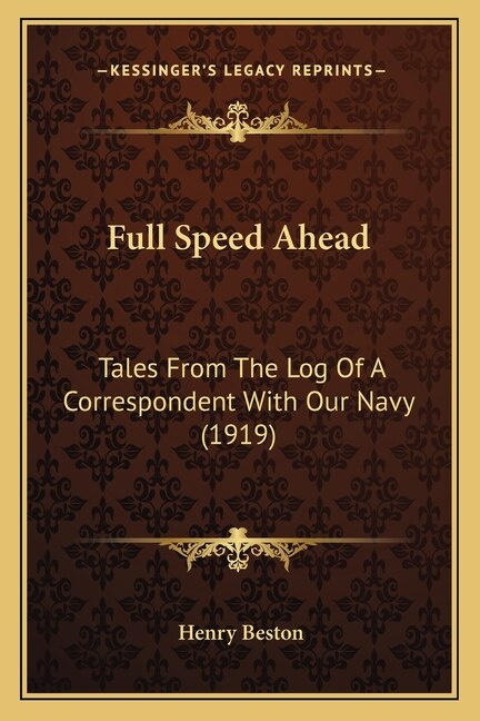 Front cover_Full Speed Ahead