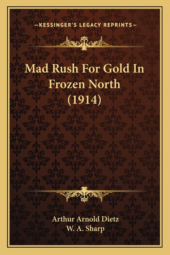 Couverture_Mad Rush For Gold In Frozen North (1914)