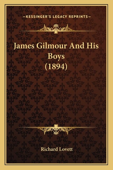 Front cover_James Gilmour And His Boys (1894)