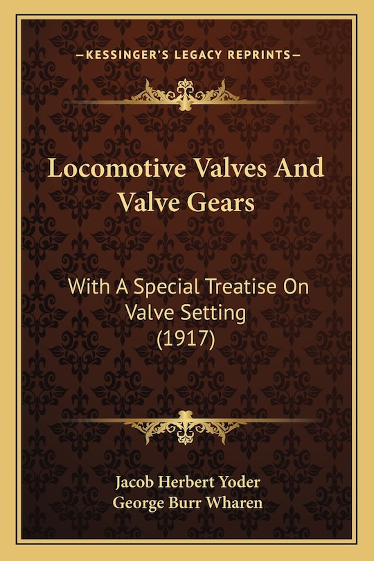 Front cover_Locomotive Valves And Valve Gears