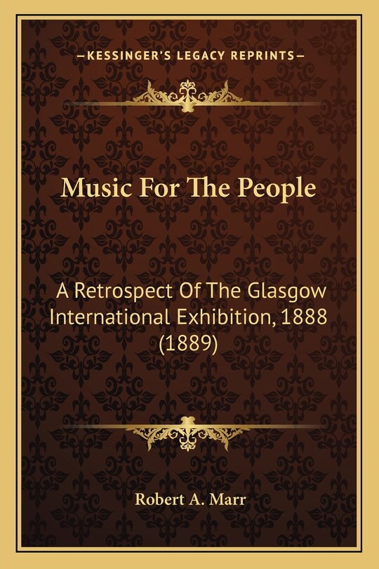 Front cover_Music For The People