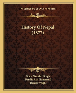 History Of Nepal (1877)