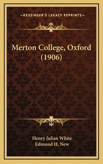 Front cover_Merton College, Oxford (1906)