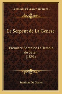Couverture_Le Serpent de La Genese