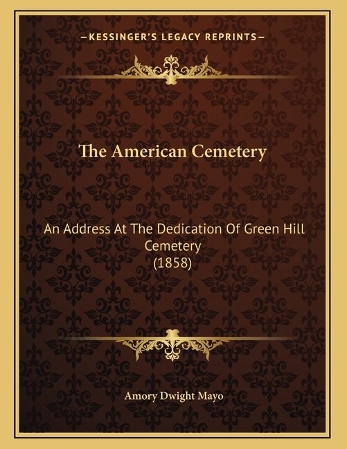 Front cover_The American Cemetery
