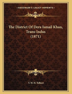 The District Of Dera Ismail Khan, Trans-Indus (1871)