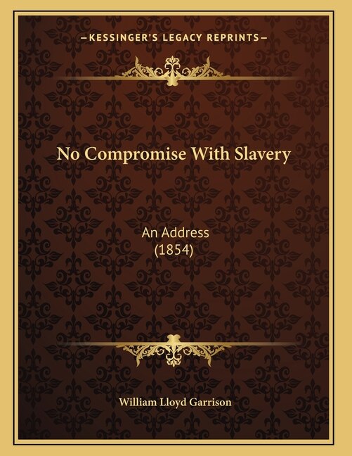 Front cover_No Compromise With Slavery