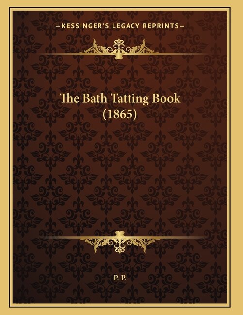 Front cover_The Bath Tatting Book (1865)