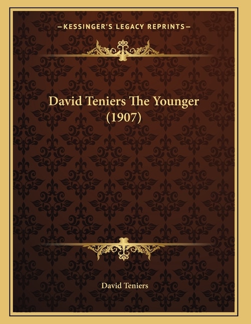 Front cover_David Teniers The Younger (1907)