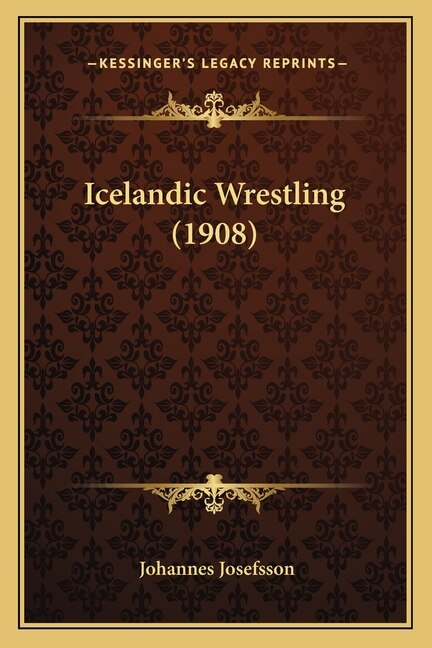 Front cover_Icelandic Wrestling (1908)