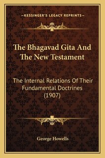 Front cover_The Bhagavad Gita And The New Testament