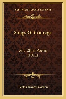 Couverture_Songs Of Courage