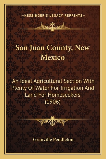 Front cover_San Juan County, New Mexico