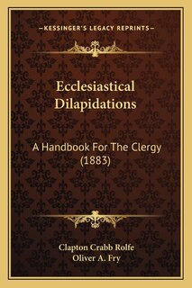 Couverture_Ecclesiastical Dilapidations
