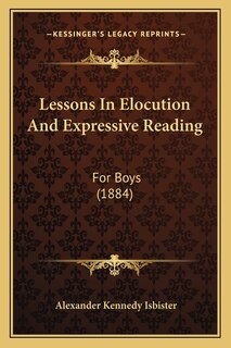 Couverture_Lessons In Elocution And Expressive Reading