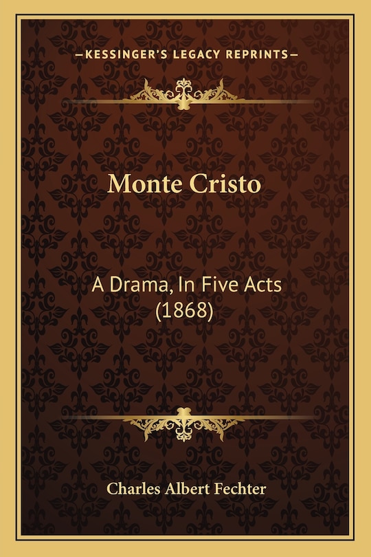 Front cover_Monte Cristo