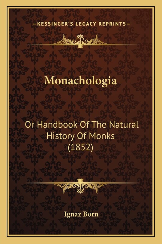 Front cover_Monachologia
