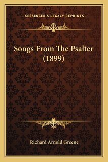 Songs From The Psalter (1899)