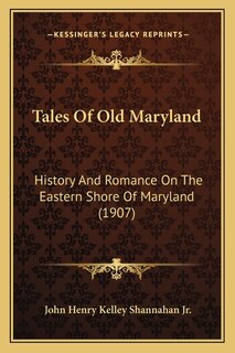 Couverture_Tales Of Old Maryland