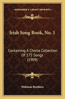 Front cover_Irish Song Book, No. 1
