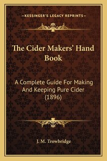 Front cover_The Cider Makers' Hand Book