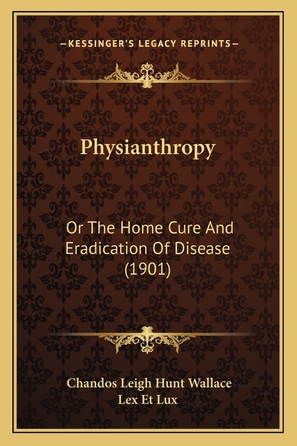 Front cover_Physianthropy