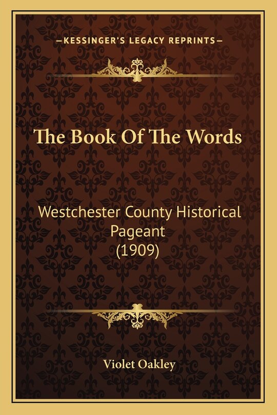 Front cover_The Book Of The Words