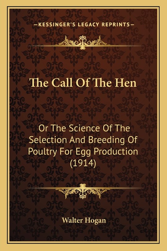Couverture_The Call Of The Hen