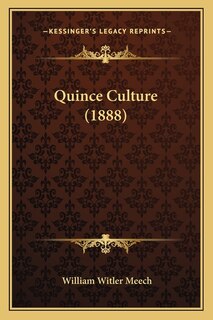 Couverture_Quince Culture (1888)
