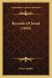 Front cover_Records Of Israel (1844)