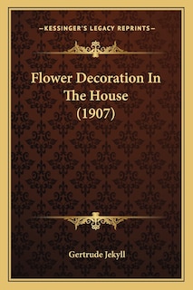 Couverture_Flower Decoration In The House (1907)