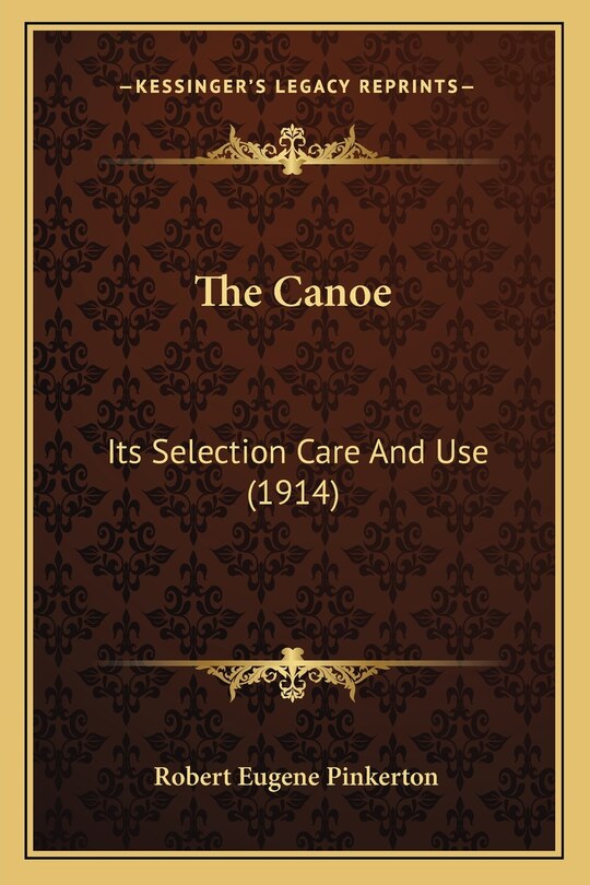 Couverture_The Canoe