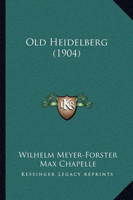 Front cover_Old Heidelberg (1904)
