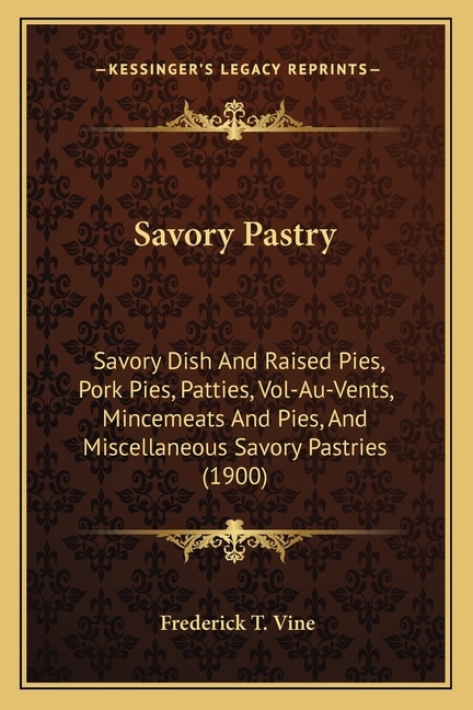 Front cover_Savory Pastry