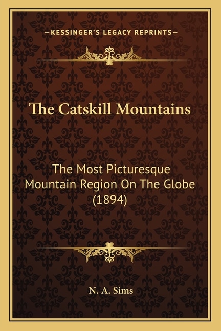 Front cover_The Catskill Mountains
