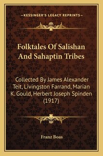 Front cover_Folktales Of Salishan And Sahaptin Tribes