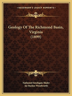 Front cover_Geology Of The Richmond Basin, Virginia (1899)