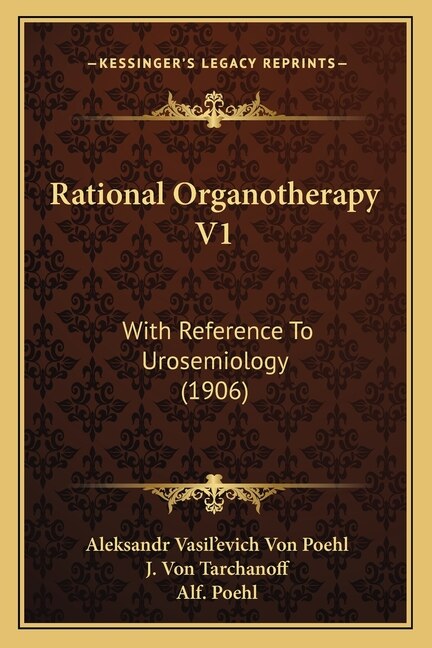 Couverture_Rational Organotherapy V1